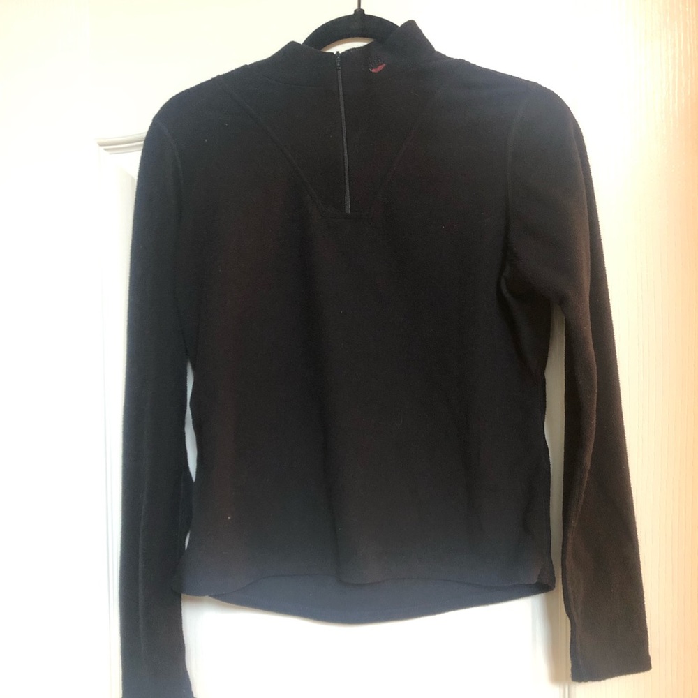 Hot chillys fleece quarter zip up base layer top
